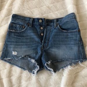 Levi’s 501 high-waited shorts